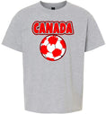 Load image into Gallery viewer, Canada Soccer Children's Gildan Soft Shirt
