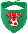 Load image into Gallery viewer, Canada Soccer Pet Bandana
