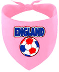 Load image into Gallery viewer, England Soccer Pet Bandana
