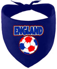 Load image into Gallery viewer, England Soccer Pet Bandana
