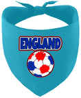 Load image into Gallery viewer, England Soccer Pet Bandana

