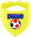 Load image into Gallery viewer, England Soccer Pet Bandana
