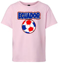 Load image into Gallery viewer, Ecuador Soccer Children's Gildan Soft Shirt
