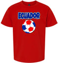 Load image into Gallery viewer, Ecuador Soccer Children's Gildan Soft Shirt
