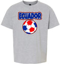 Load image into Gallery viewer, Ecuador Soccer Children's Gildan Soft Shirt
