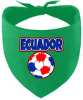 Load image into Gallery viewer, Ecuador Soccer Pet Bandana
