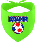 Load image into Gallery viewer, Ecuador Soccer Pet Bandana
