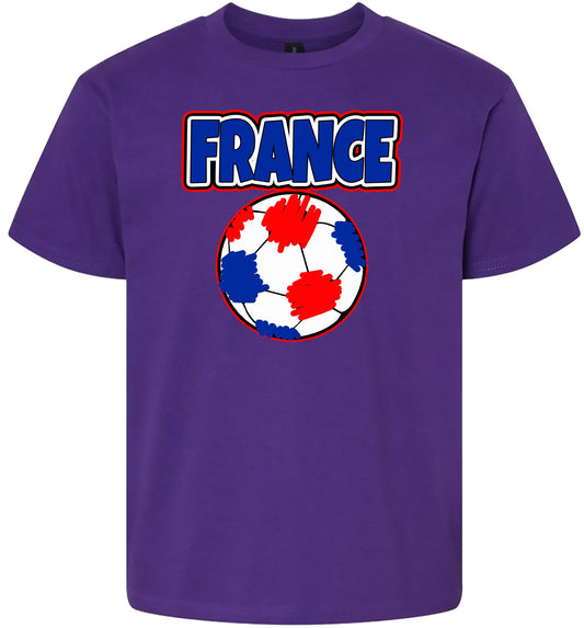 France Soccer Children's Gildan Soft Shirt