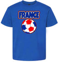 Load image into Gallery viewer, France Soccer Children's Gildan Soft Shirt
