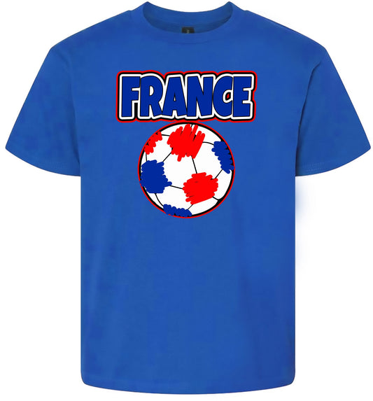 France Soccer Children's Gildan Soft Shirt