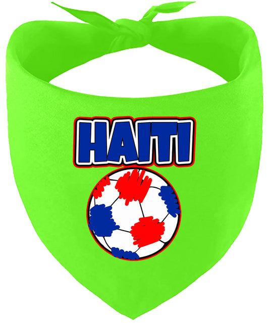 Haiti Soccer Pet Bandana