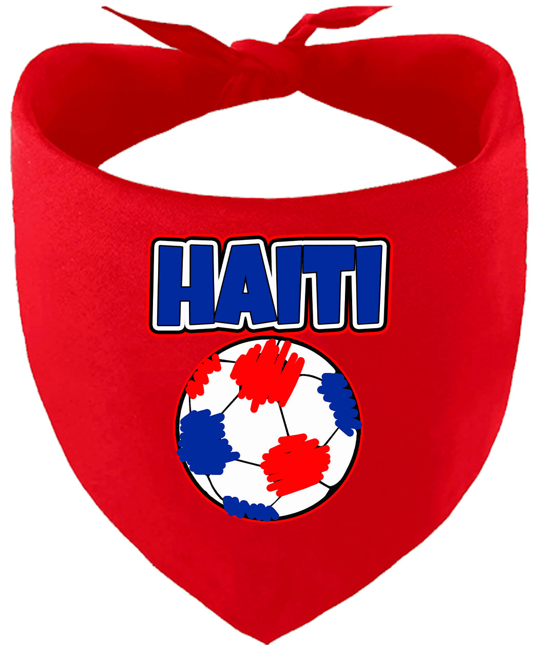Haiti Soccer Pet Bandana
