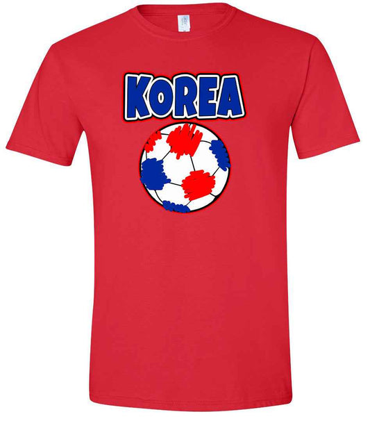 Korea Soccer Children's Gildan Soft Shirt