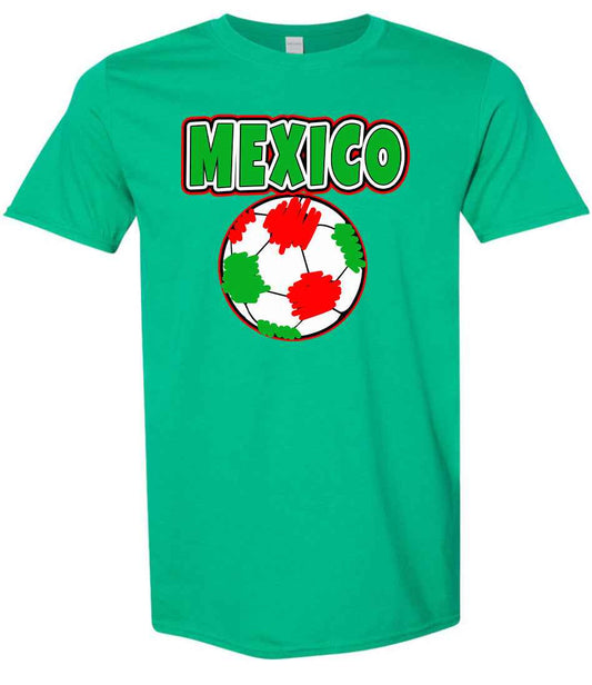 Mexico Soccer Children's Gildan Soft Shirt