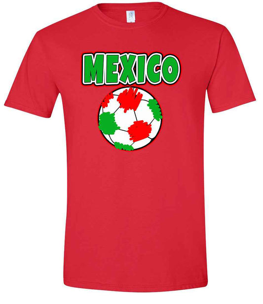 Mexico Soccer Children's Gildan Soft Shirt