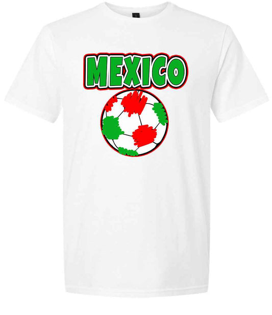 Mexico Soccer Children's Gildan Soft Shirt