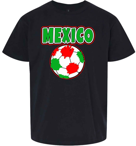 Mexico Soccer Children's Gildan Soft Shirt