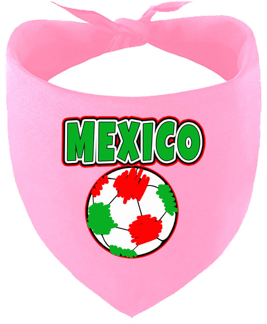 Mexico Soccer Pet Bandana