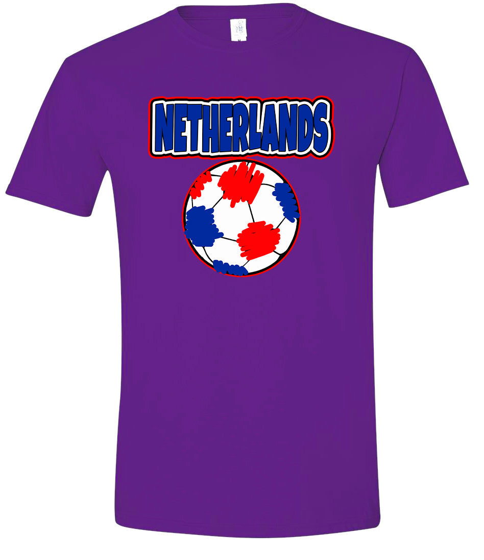 Netherlands Soccer Children's Gildan Soft Shirt