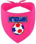 Load image into Gallery viewer, Netherlands Soccer Pet Bandana
