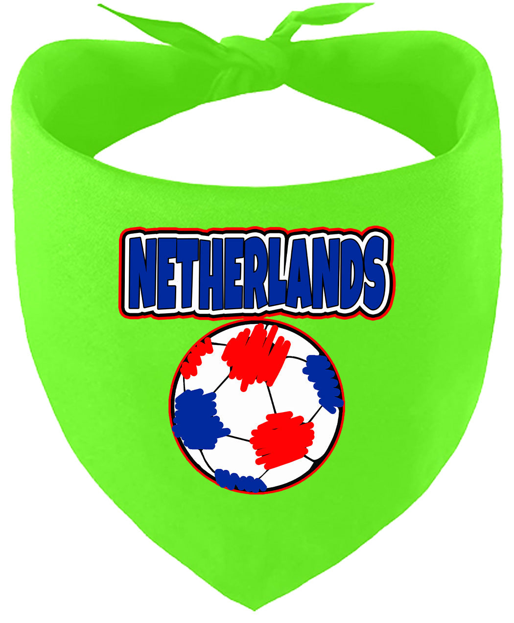 Netherlands Soccer Pet Bandana