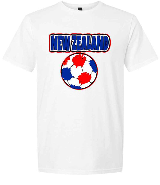 New Zealand Soccer Children's Gildan Soft Shirt