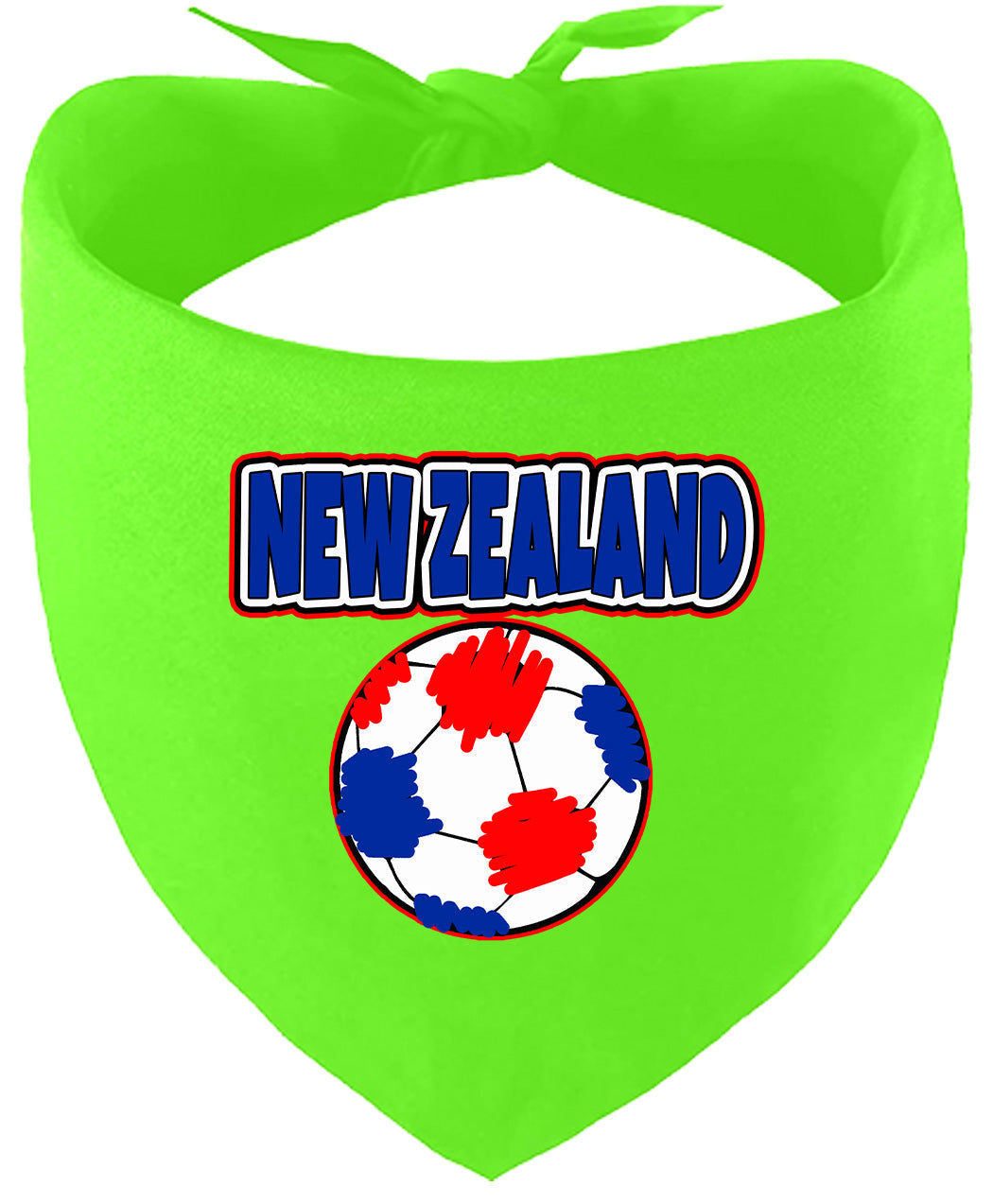 New Zealand Soccer Pet Bandana