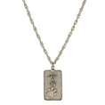 Load image into Gallery viewer, Save A Life Dog Tag Pendant Necklace 32"
