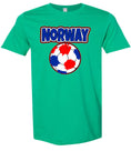Load image into Gallery viewer, Norway Soccer Children's Gildan Soft Shirt
