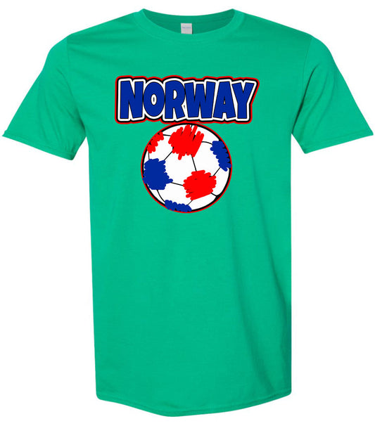 Norway Soccer Children's Gildan Soft Shirt
