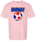 Load image into Gallery viewer, Norway Soccer Children's Gildan Soft Shirt
