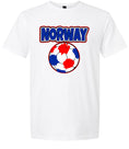 Load image into Gallery viewer, Norway Soccer Children's Gildan Soft Shirt
