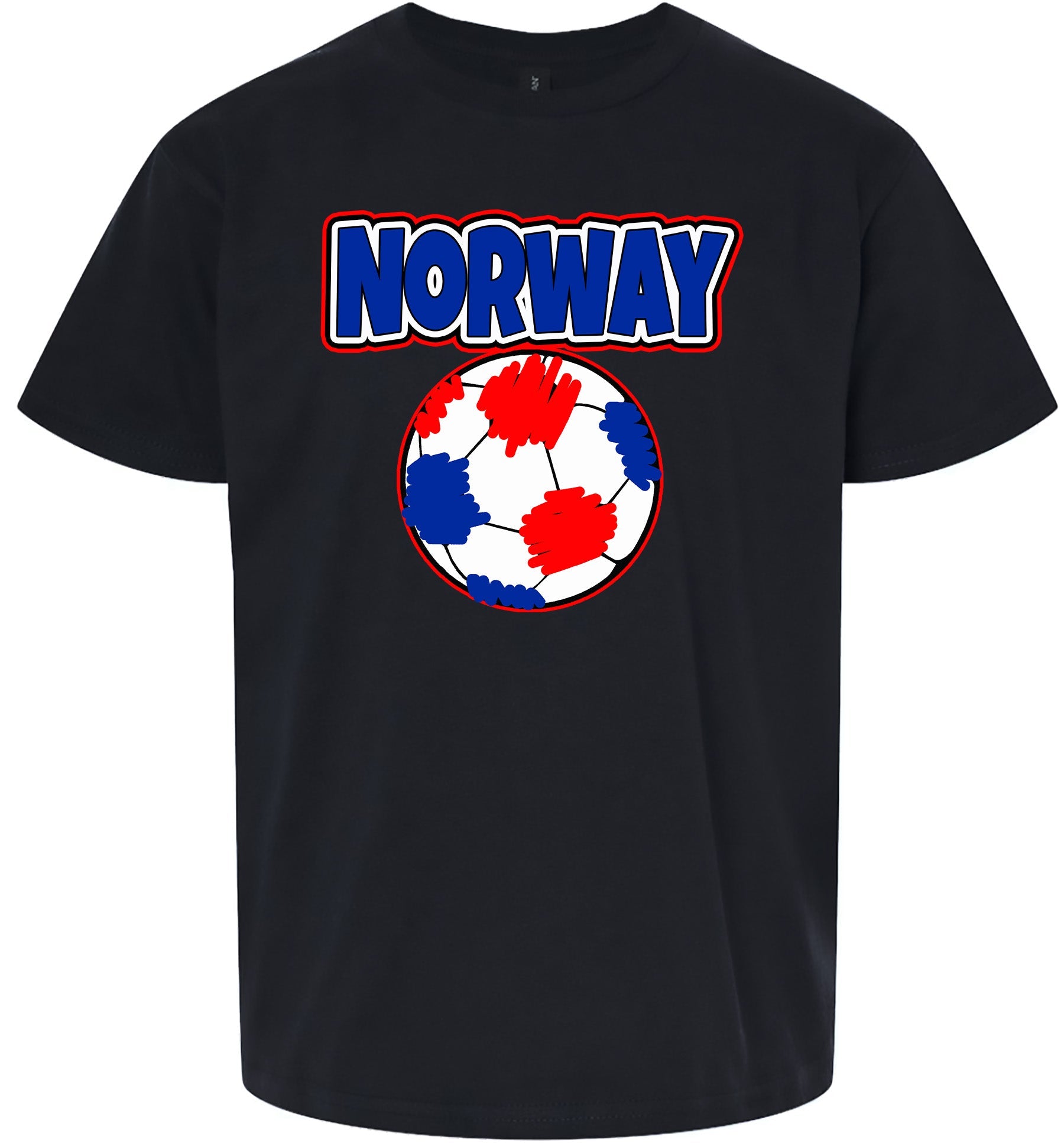 Norway Soccer Children's Gildan Soft Shirt