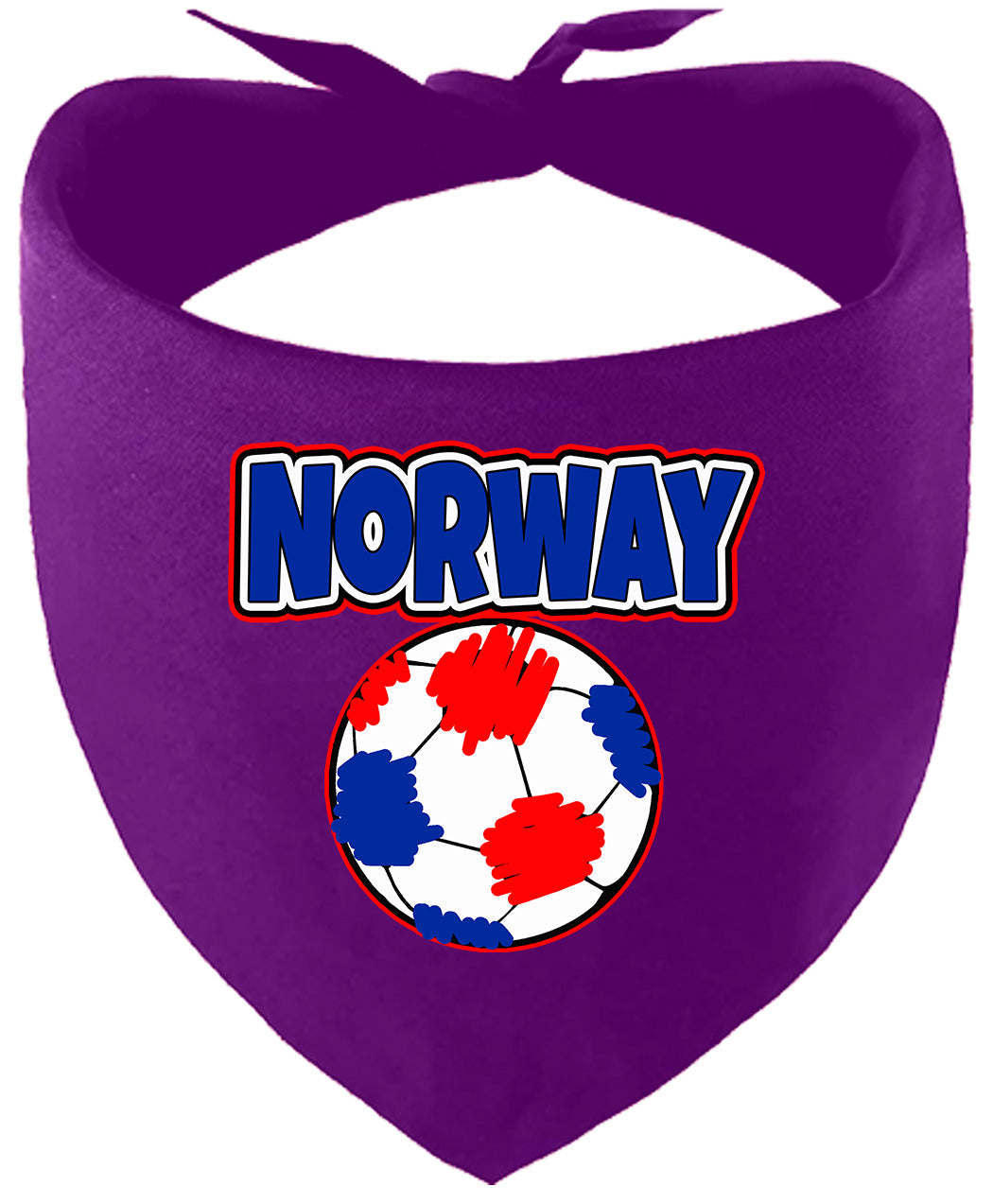 Norway Soccer Pet Bandana