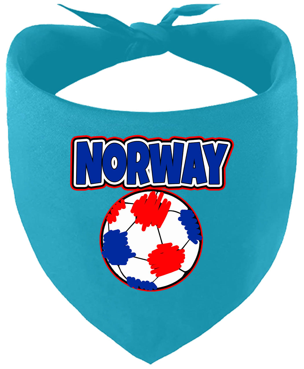 Norway Soccer Pet Bandana