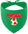 Load image into Gallery viewer, Portugal Soccer Pet Bandana
