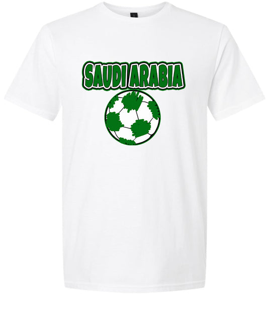 Saudi Arabia Soccer Children's Gildan Soft Shirt