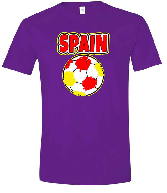 Spain Soccer Children's Gildan Soft Shirt
