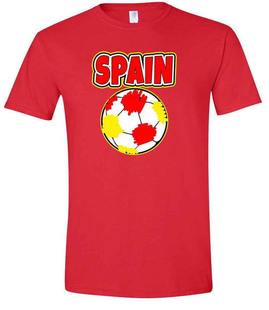 Spain Soccer Children's Gildan Soft Shirt