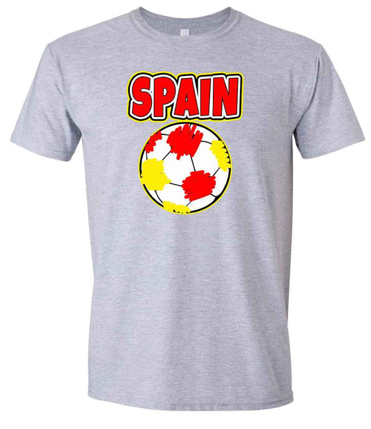 Spain Soccer Children's Gildan Soft Shirt