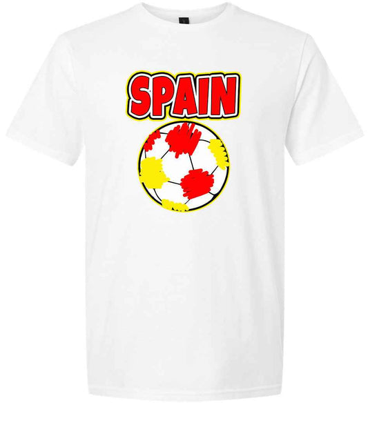 Spain Soccer Children's Gildan Soft Shirt
