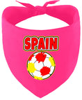 Load image into Gallery viewer, Spain Soccer Pet Bandana
