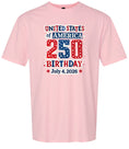 Load image into Gallery viewer, USA 250th Birthday Children's Gildan Soft Shirt

