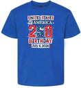 Load image into Gallery viewer, USA 250th Birthday Children's Gildan Soft Shirt
