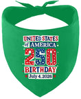 Load image into Gallery viewer, USA 250th Birthday Pet Bandana
