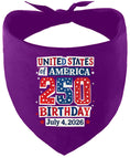 Load image into Gallery viewer, USA 250th Birthday Pet Bandana
