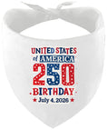 Load image into Gallery viewer, USA 250th Birthday Pet Bandana
