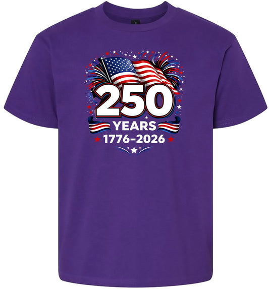 250 Years Celebration Children's Gildan Soft Shirt
