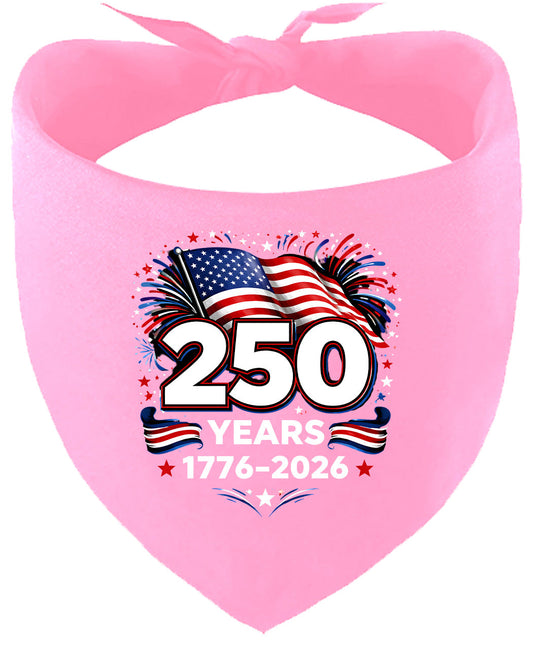 250 Years Celebration Pet Bandana