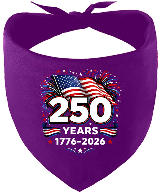 250 Years Celebration Pet Bandana